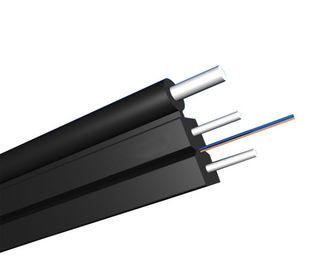Mode unitaire optique de corde de correction de fibre de 2 noyaux, câble d'interface optique de fibre de FTTH