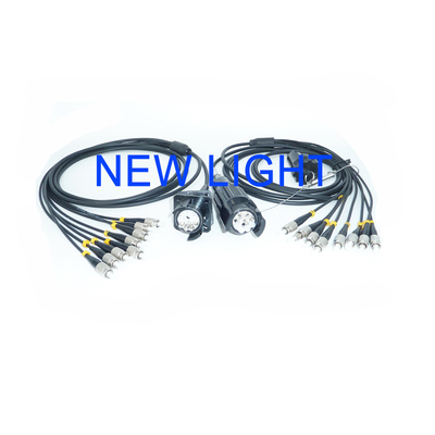 Odc-Odc 4 cœurs 5 mm câble blindé à fibre optique imperméable à l'eau pour FTTA