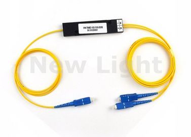 Diviseur de câble optique de fibre, diviseur unitaire de PLC de PLC 1x2 de Sc UPC de mode MINI