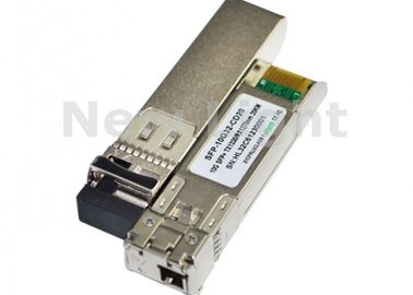 Émetteur-récepteur optique simple de fibre de la Manche 10G de fibre/émetteur-récepteur de SFP LC pour Gigabit Ethernet