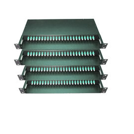 48 / 96 matériel optique de pouce SPECC de la boîte 19 d'arrêt de tableau de connexions de fibre de la fibre MPO/MTP