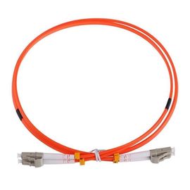 Sc optique coloré LC, correction optique de corde de correction de fibre de fibre câble le mode unitaire