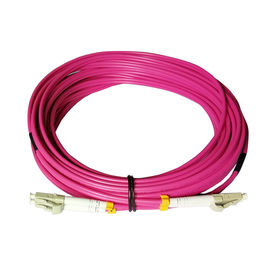 St de fibre optique à plusieurs modes de fonctionnement fait sur commande de duplex de corde de correction à la corde de correction de LC
