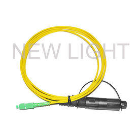 Connecteur de fibre optique adapté aux besoins du client de la fibre H de la corde de correction de Ftta PVC/LSZH Ip68