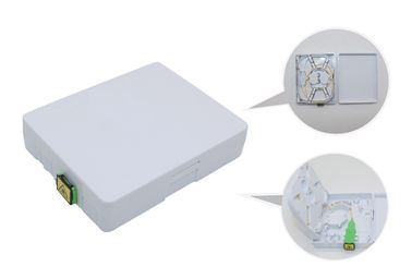 Tableau de connexions optique simple de fibre d'endroit de visage pour la gestion optique de câble de bureau de fibre