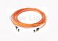 12 le câble à plusieurs modes de fonctionnement 50/125 5 du noyau MPO MTP mètre le mini câble optique de fibre du rond LSZH de 3.0mm