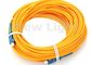 Model simple corde de correction optique de fibre de Sc de 9/125 câbles de pullover de fibre/Sc 100 mètres de longueur
