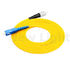 Câble recto optique de fibre de diamètre de PVC 3.0mm de mode unitaire de corde de correction de fibre de FC-SC