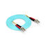 3 mètres de Sc - câble OM2/OM3/OM4 50/125 2,0 multi de duplex de corde de correction de fibre de mode de Sc