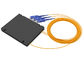 PLC en forme de boîte d'ABS optique large du diviseur 1x2 de fibre de longueur d'onde avec le connecteur de Sc/PC