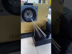 Distribution d'intérieur multimode OM3 de câble optique de fibre de FTTH 12