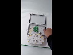 Boîte de terminaison de fibre rackable résistante aux intempéries PC + ABS