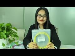 50 mètres MTP - MTP MPO câble de sortie en fibre optique en mode unique