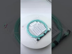 OM3 SM MPO câble de rupture PVC / LSZH Jacket pour le panneau de patch MTP