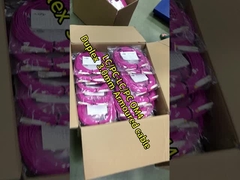 Matériau PVC Cordon de patch en fibre optique longueur 10 mètres LC DX MM 2.0 Diamètre Pour CATV