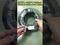 Connecteur de câble à fibre optique FTTH extérieur