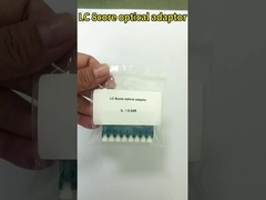 Adaptateur à fibre optique LC duplex à mode unique sc à st avec conception Simplex