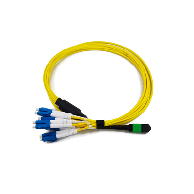 La basse correction de fibre de l'assemblée plénière MTP MPO de perte par insertion câblent le câble de PVC 3.0mm MPO