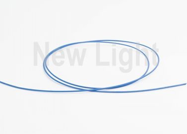Matériel bleu du câble optique TPEE de fibre du simplex FTTH pour le câble se reliant de construction