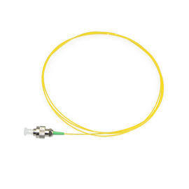 Corde de correction optique jaune de fibre de la couleur FC, tresses de fibre de mode unitaire de diamètre de 0.9MM