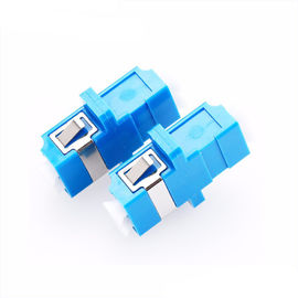 Mode multi optique bleu d'adaptateurs de connecteur de fibre de couleur avec le type soudé par oreilles