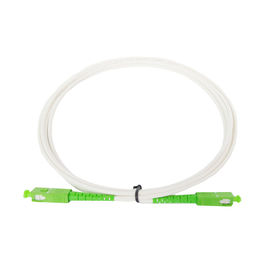 la corde de correction de fibre optique de 2.0mm, G657B3 le type recto correction de fibre de mode unitaire câble