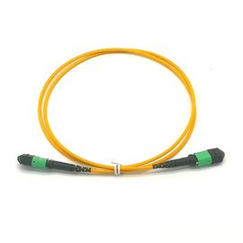 Longueur adaptée aux besoins du client de corde de correction de mode unitaire du câble G657A1 LSZH 3,0 du noyau MPO MTP d'USCOME 24