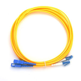 La correction optique optique duplex de fibre multimode de la corde de correction de fibre/Sc LC câble