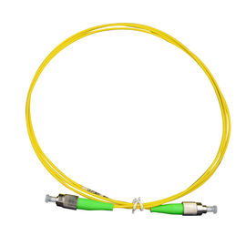 Connecteurs à vis en métal de SM du simplex 9/125 de corde de correction de fibre de FC RPA longueur de 2 mètres