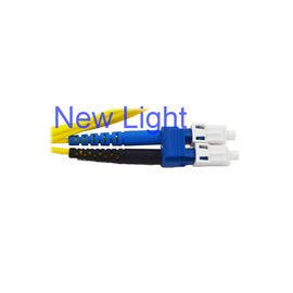 LC durable à la corde de correction de fibre optique de LC/à corde de correction optique recto de fibre