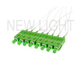 Optique de fibre 1*8 avec le diviseur en acier 1/8 de PLC de Sc RPA Gpon de tube du connecteur 1x8