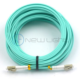 Données LC à plusieurs modes de fonctionnement d'OM4 100G corde de correction de fibre optique de 50 mètres
