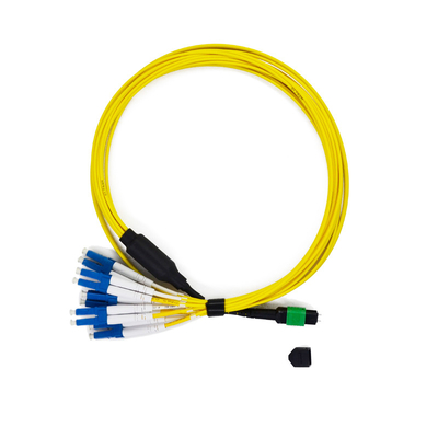 acheter Millimètre de basse de la perte MTP MPO de correction de corde 8/12/24core sortance de PVC 3.0mm de corde de correction hybride online manufacture