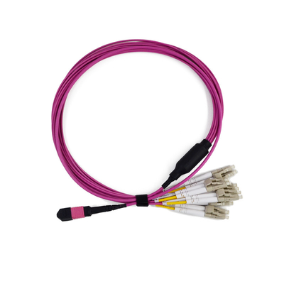 acheter 8 / 12/16/24 câbles de tronc des fibres MPO MTP pré terminés pour LANS/WANS/FTTX online manufacture