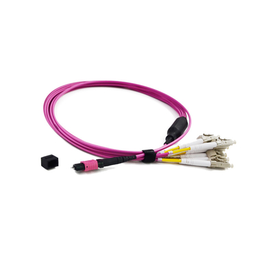acheter Polarité à plusieurs modes de fonctionnement de câble de tronc d'OM3 3.0mm MPO un mâle à la basse perte par insertion masculine online manufacture