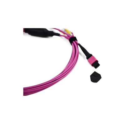acheter Millimètre/SM 10 gigaoctet OM3 MPO aux câbles de correction de sortance du câble 0.9mm de fibre de LC online manufacture