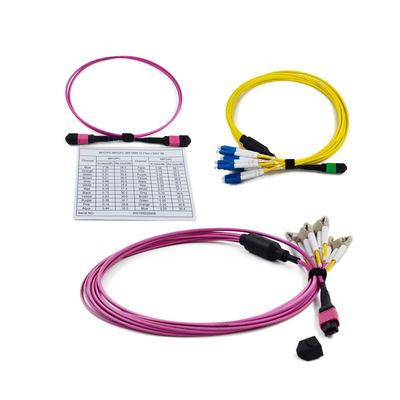 acheter Basse perte par insertion 3.0mm MPO dans la cassette 12 de LC 24 cassettes de la fibre MPO MTP online manufacture