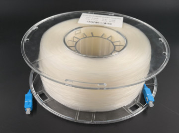 acheter Cordon de patch en fibre optique transparente en mode unique 100m online manufacture