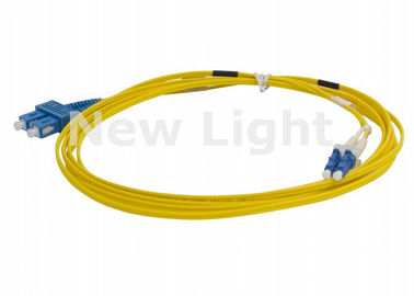 acheter Sc 9/125 de fibre optique duplex de la corde de correction de model multi LC avec la bonne interchangeabilité online manufacture