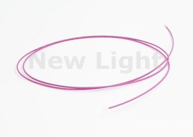 acheter Mode unitaire recto de câble optique de fibre de couleur pourpre avec la douille de protection de fibre online manufacture