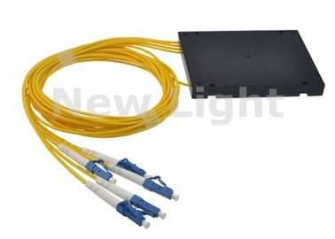 acheter Mode unitaire optique de diviseur de PLC diviseur/1x4 de fibre d'ABS de FTTH avec le connecteur de LC UPC online manufacture