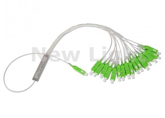 acheter Diviseur optique à fibre noire ABS 1x16 avec câble d'entrée de 3,0 mm pour les applications FTTX et FTTH online manufacture