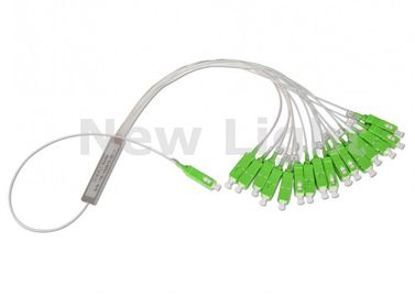 acheter Le diviseur optique de PLC de boîte noire de l'ABS 1*16/coupleur optique de fibre avec 3.0mm a entré le câble online manufacture