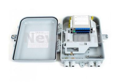 acheter Boîte d'arrêt du port FTTH du matériel 16 d'alliage de PC/boîte optique de diviseur pour le LAN/CATV online manufacture
