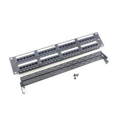 acheter Panneau de patch RJ45 pré-terminé avec 110/Krone IDC Termination et blindage sécurisé pour des connexions réseau fiables online manufacture