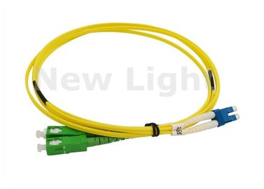acheter Bas câble optique de fibre de Sc LC de perte par insertion, corde de correction de fibre de 3m pour CATV online manufacture