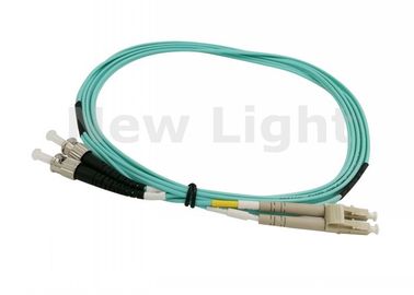 acheter Connecteur 50/125 duplex à plusieurs modes de fonctionnement de polonais du câble UPC de PVC de corde de correction de fibre de St de LC online manufacture