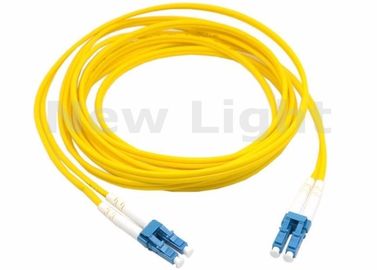 acheter Les câbles de pullover optiques de fibre de duplex de SM conjuguent LC au mode unitaire de câble de correction de fibre de LC online manufacture