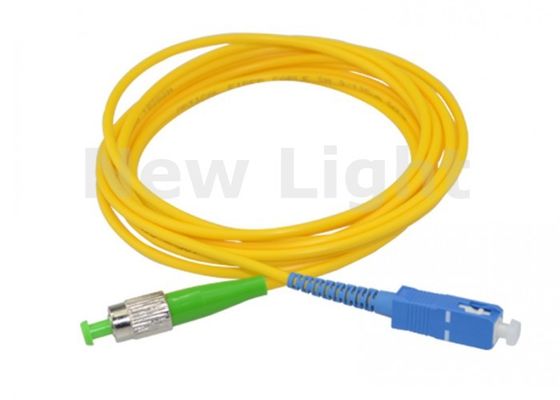 acheter Cordon de fibre optique monomode FC-SC de 3 mètres pour réseaux à haute vitesse online manufacture