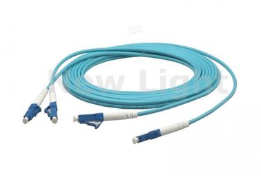 acheter 3M LC au câble optique de fibre de LC, câble optique duplex bleu de fibre du mode unitaire OM3 online manufacture